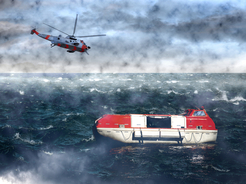 Boat accident